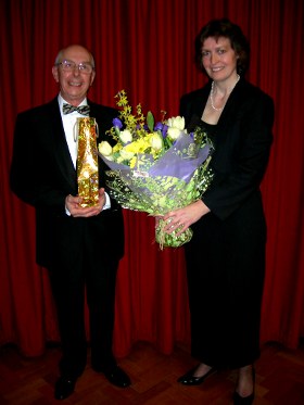 Tony Kidman and<br /> Linda Harland